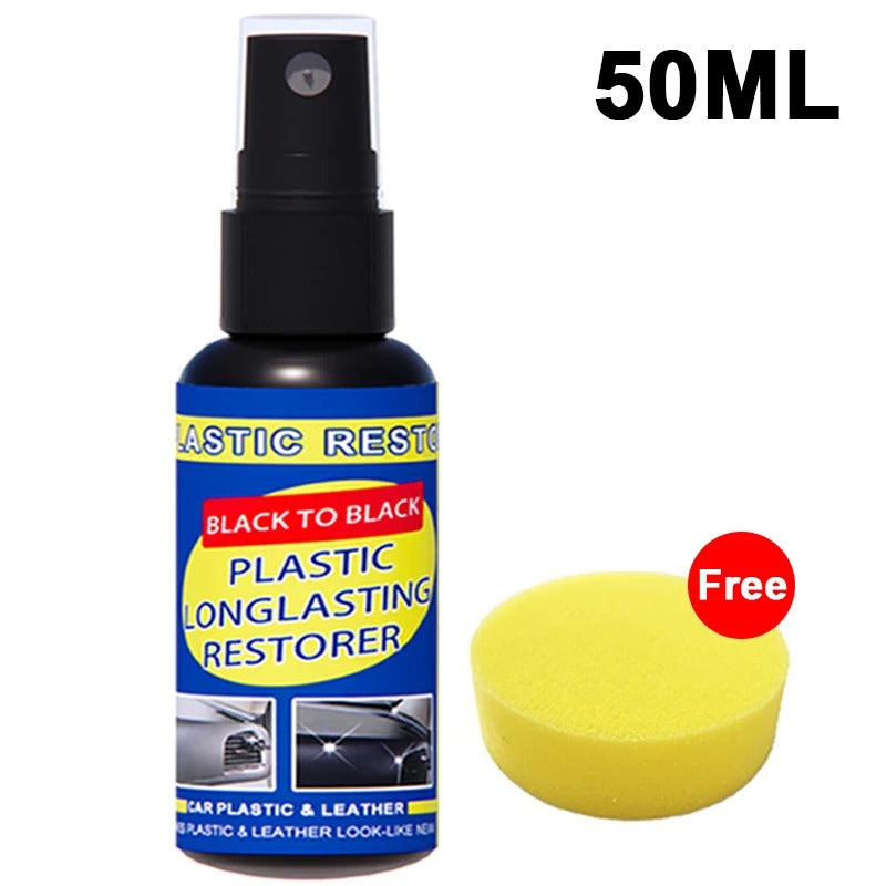 Car Plastic Restorer Back To Black Gloss Car Cleaning