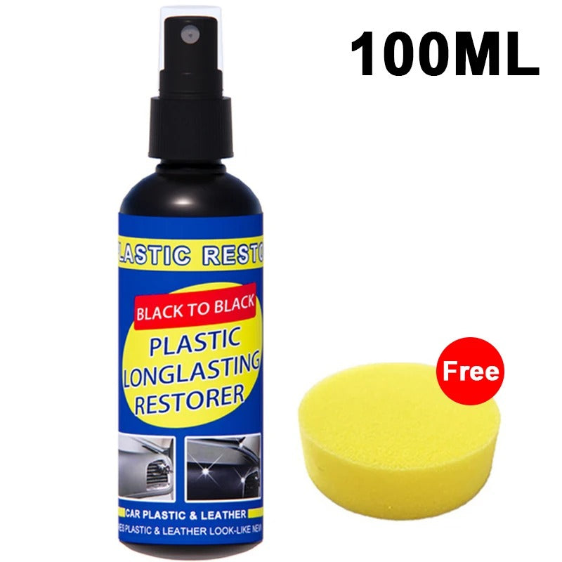 Car Plastic Restorer Back To Black Gloss Car Cleaning