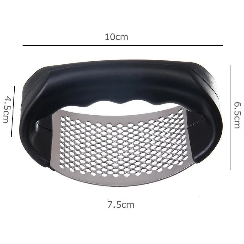 Stainless Steel Garlic Press Manual Mincer Chopper