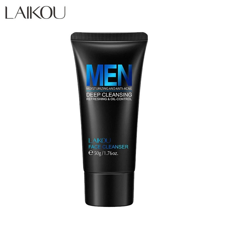 LAIKOU Men Facial Cleanser Face Wash