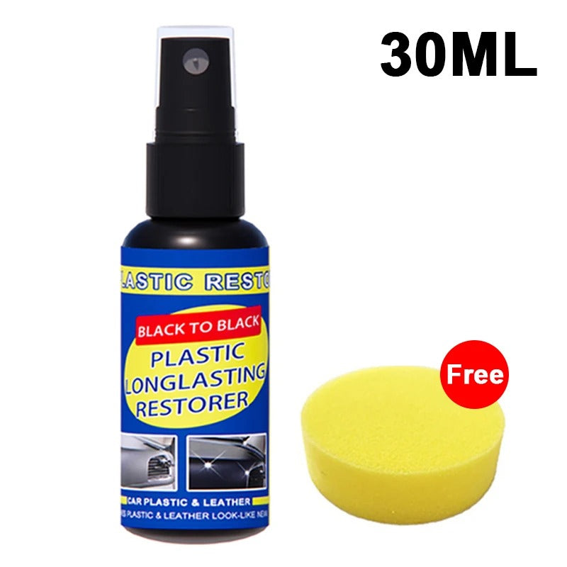 Car Plastic Restorer Back To Black Gloss Car Cleaning